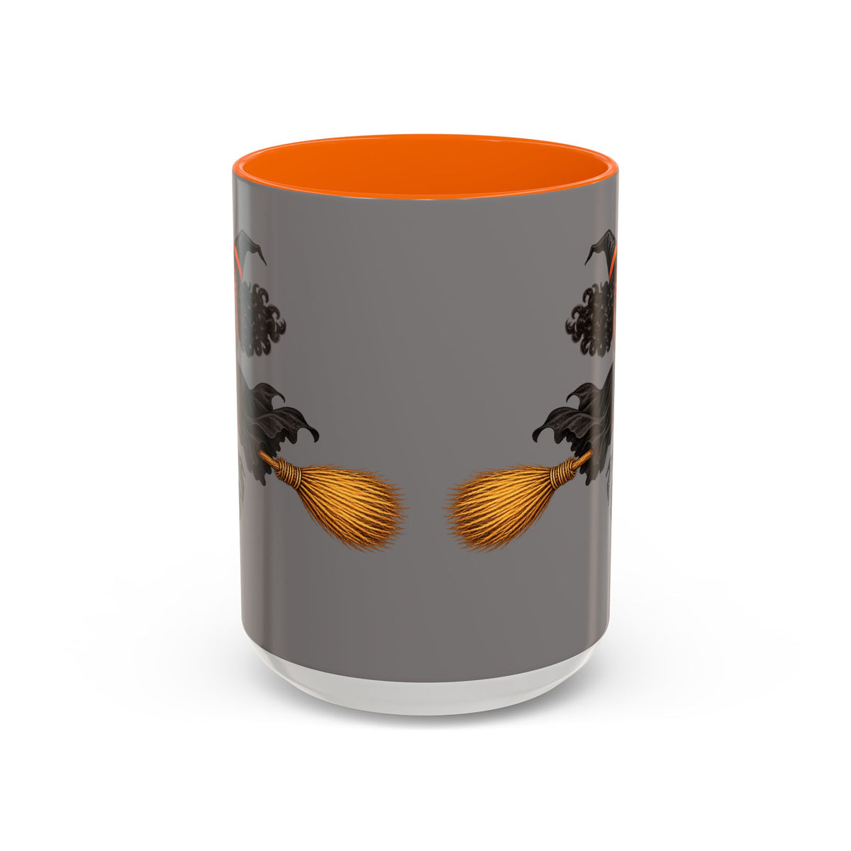 Velvet Vex Grey Accent Mug by CreepyCrafts.boo