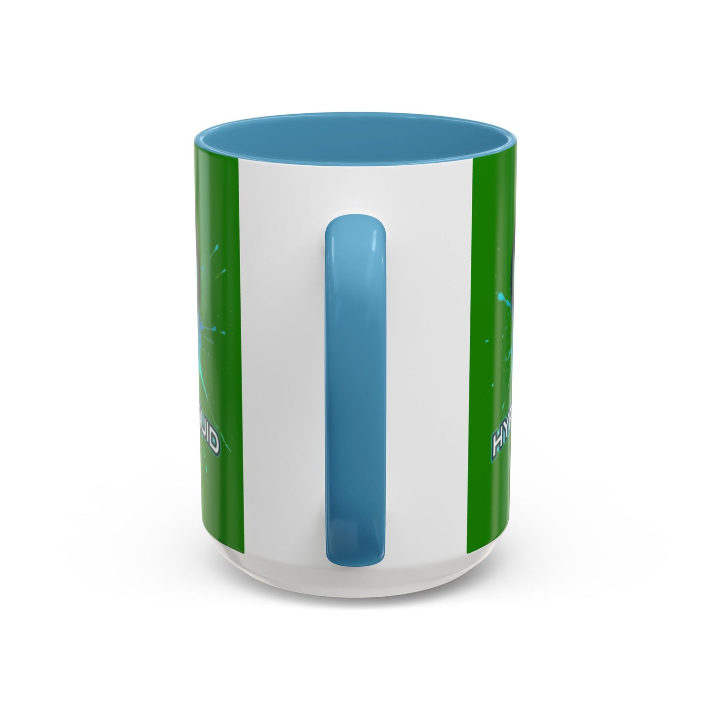 HYPE Drip Green Accent Mug by cypherpunkgear.com