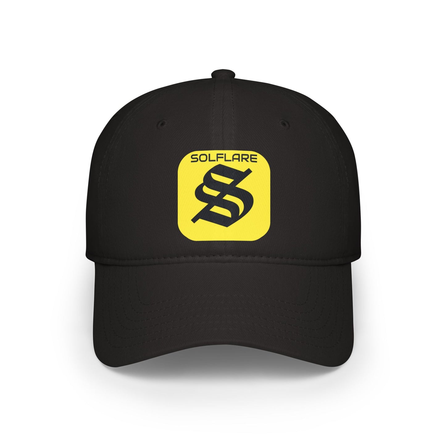 SolflareLogo Low Profile Baseball Cap by cypherpunkgear.com