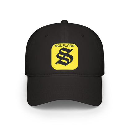 SolflareLogo Low Profile Baseball Cap by cypherpunkgear.com