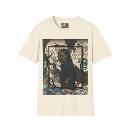 Yōkai Happy Halloween Light colors Unisex T-Shirt by CreepyCrafts.boo