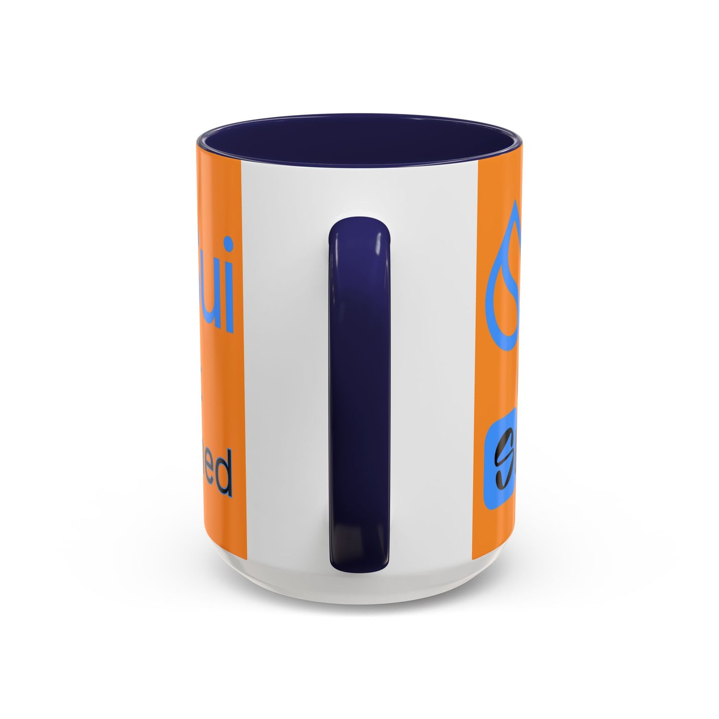 Sui: Get Slushed Orange Accent Mug by cypherpunkgear.com