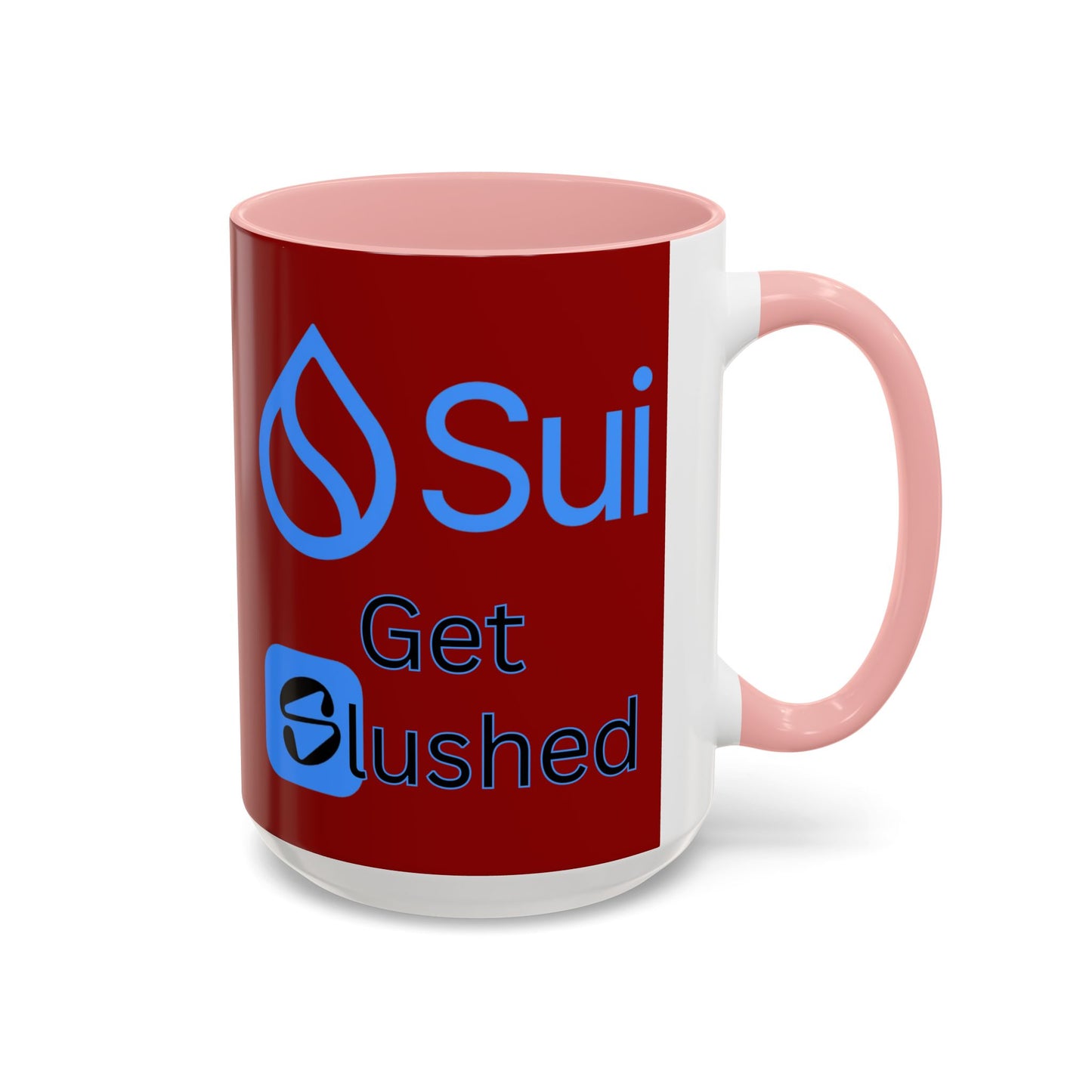 Sui: Get Slushed Red Accent Mug by cypherpunkgear.com