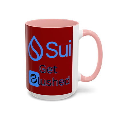 Sui: Get Slushed Red Accent Mug by cypherpunkgear.com
