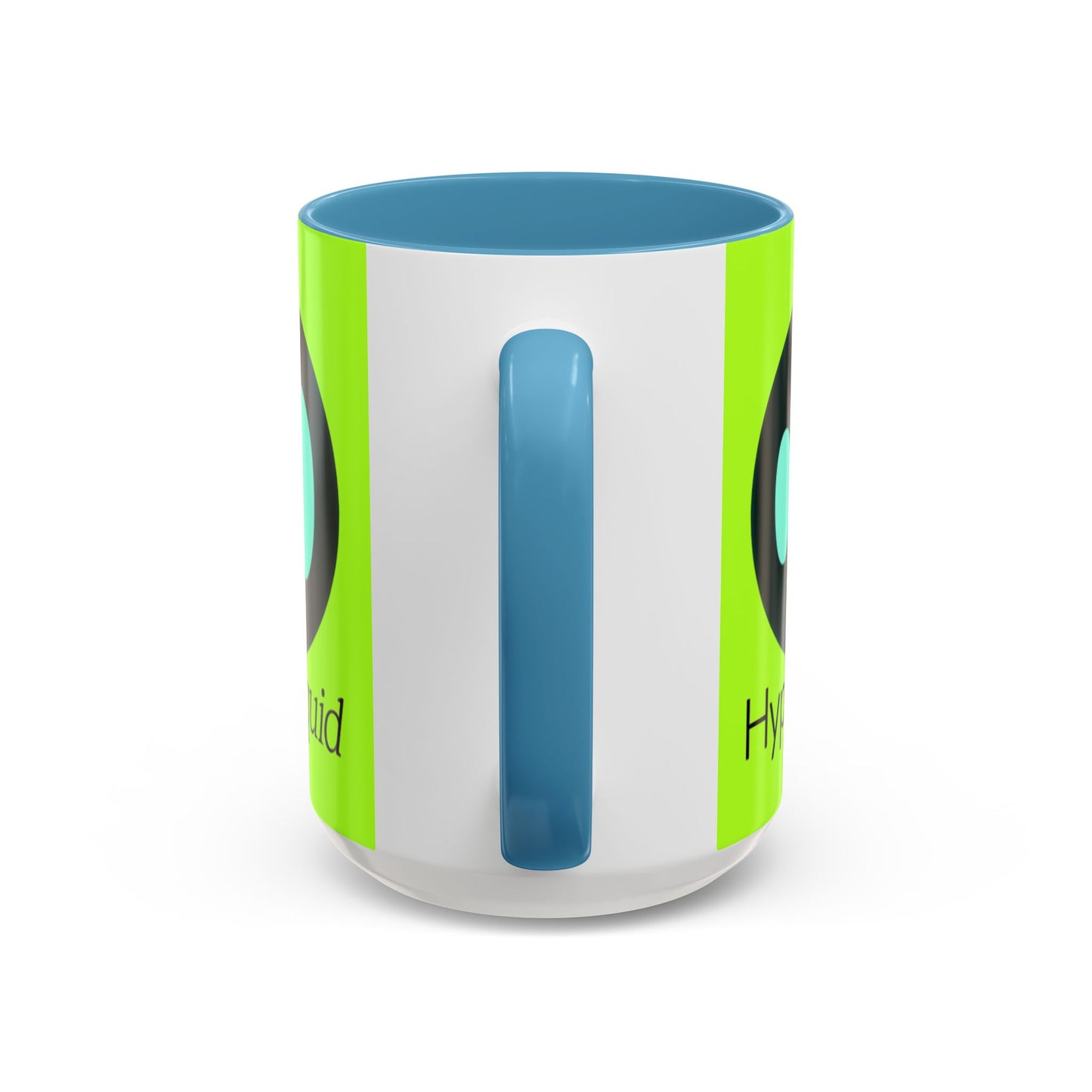 Hyperliquid Black font Green Accent Mug by cypherpunkgear.com