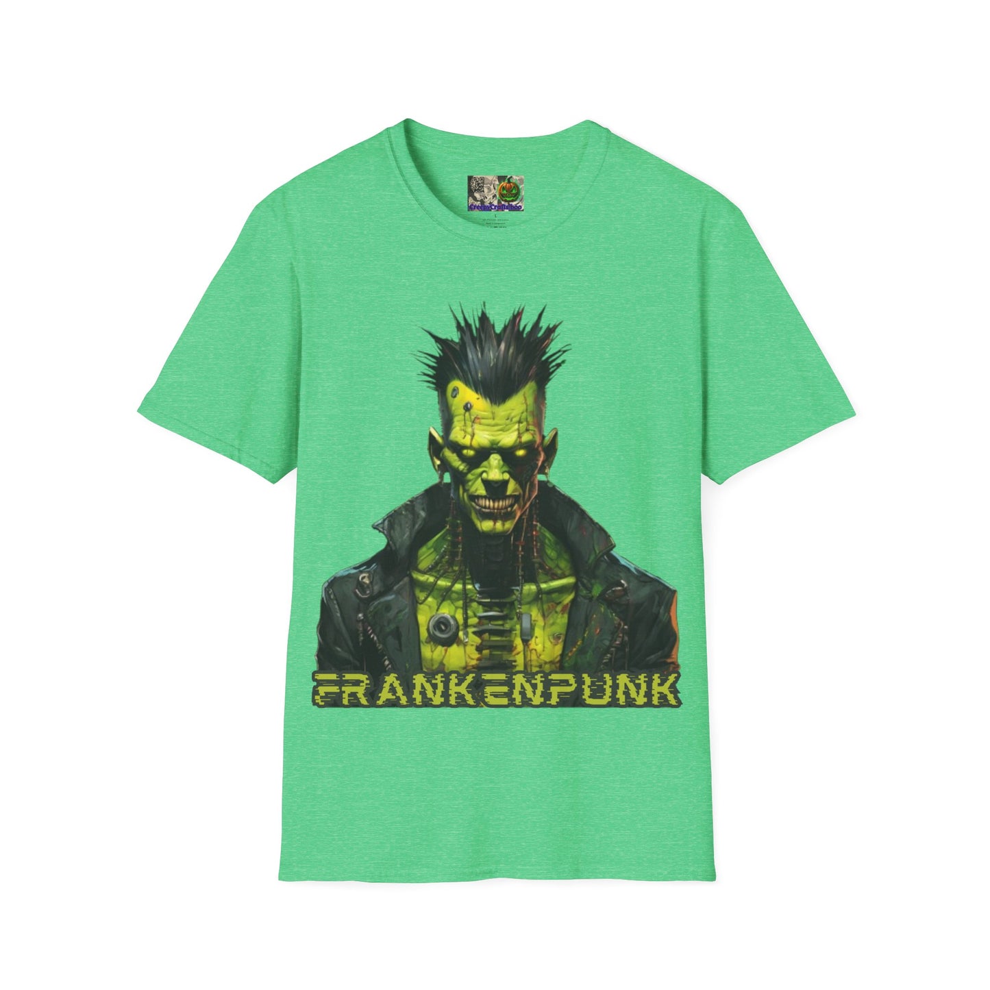 Frankenpunk Dark colors Unisex T-Shirt by CreepyCrafts.boo