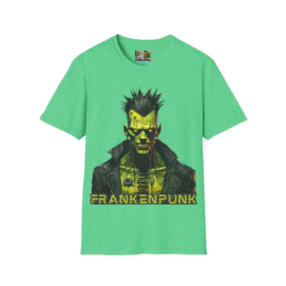 Frankenpunk Dark colors Unisex T-Shirt by CreepyCrafts.boo