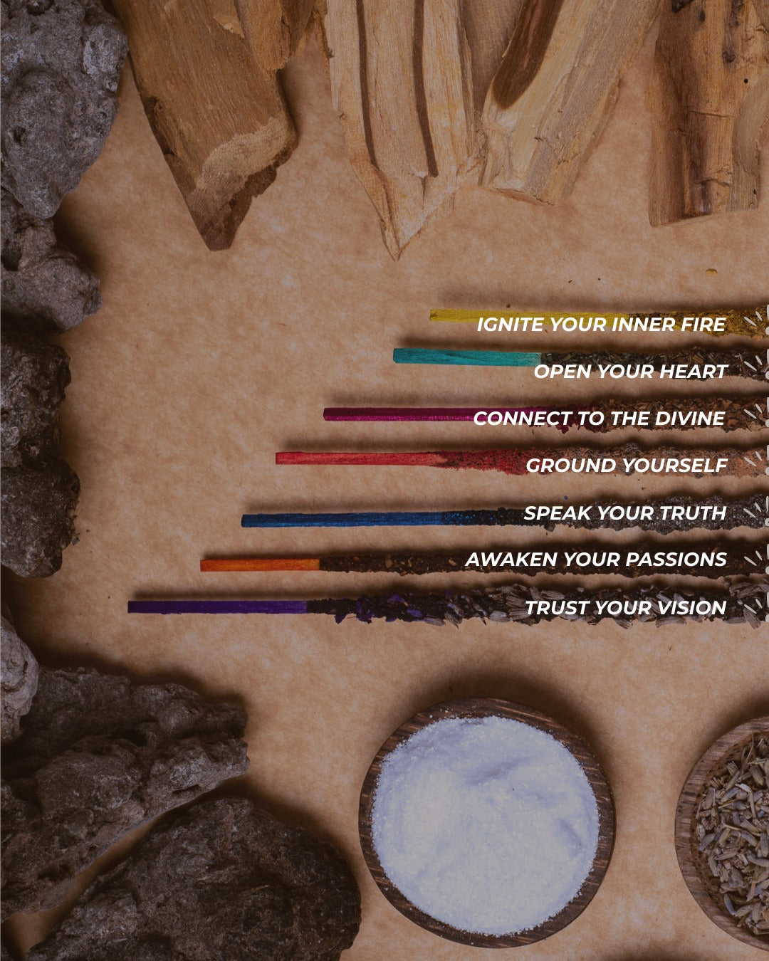 7 Chakra Incense Collection | Variety