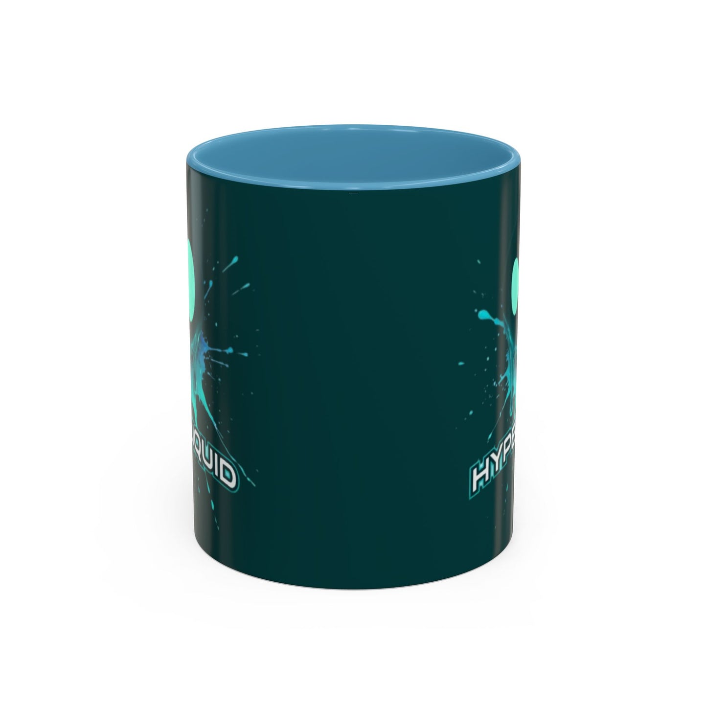 HYPE Drip Dark Hyperliquid Accent Mug by cypherpunkgear.com