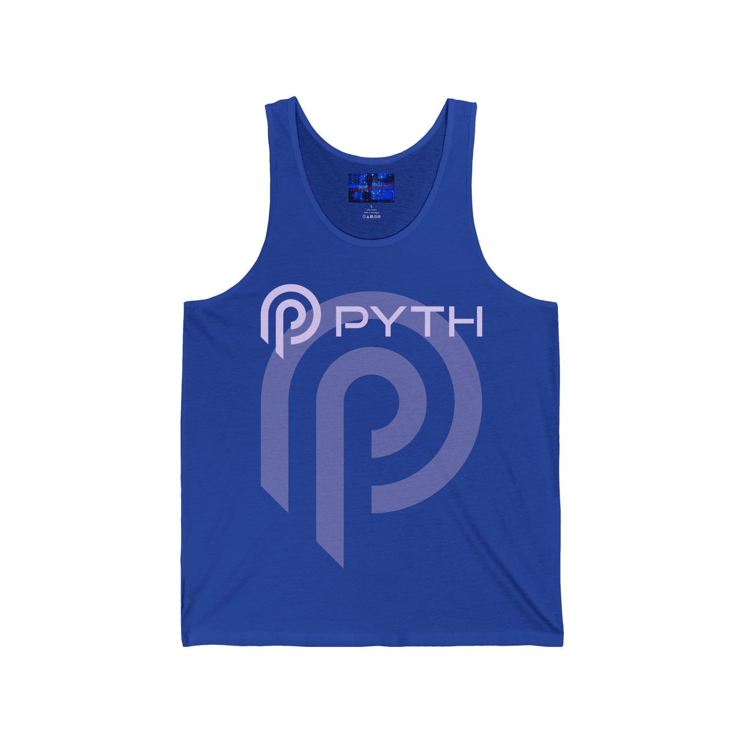 Pyth (PYTH) Unisex Jersey Tank Top by cypherpunkgear.com