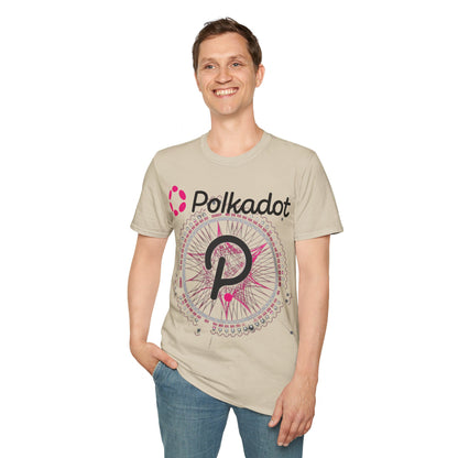 Polkadot (DOT) LTcolors Unisex T-Shirt by cypherpunkgear