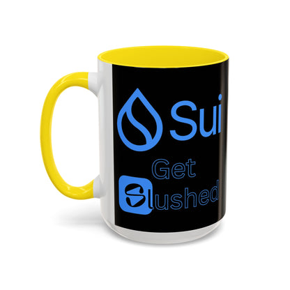 Sui: Get Slushed Black Accent Mug by cypherpunkgear.com