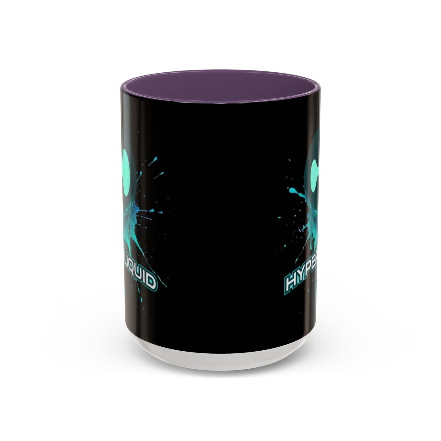 HYPE Drip Black Accent Mug by cypherpunkgear.com
