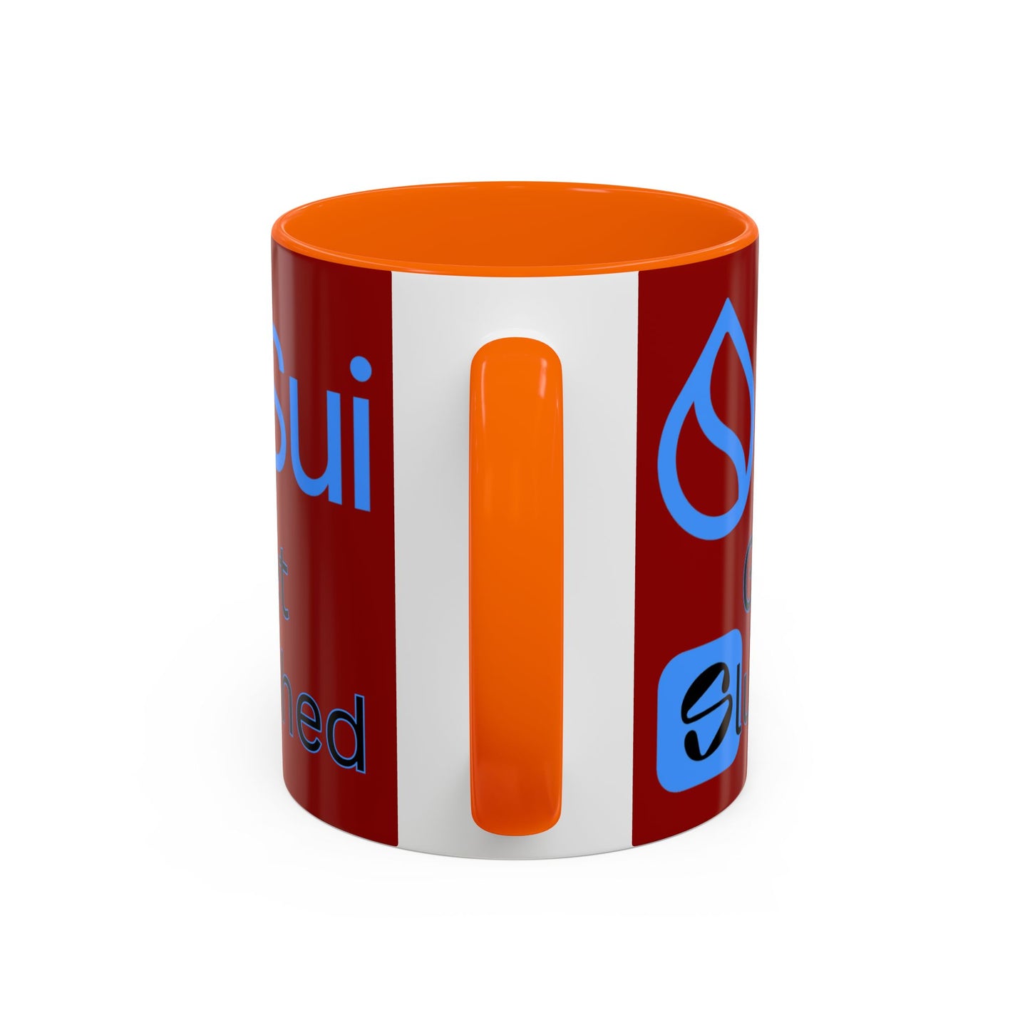 Sui: Get Slushed Red Accent Mug by cypherpunkgear.com