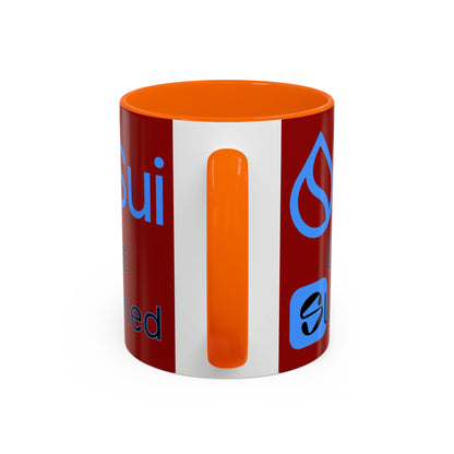 Sui: Get Slushed Red Accent Mug by cypherpunkgear.com