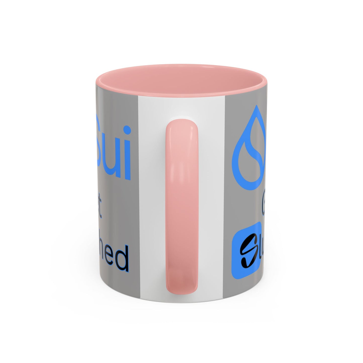 Sui: Get Slushed Grey Accent Mug by cypherpunkgear.com