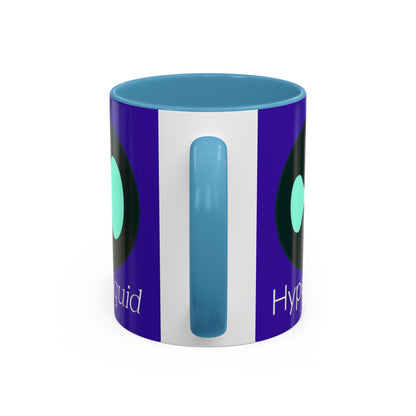 Hyperliquid White font Dark Purple Accent Mug by cypherpunkgear.com