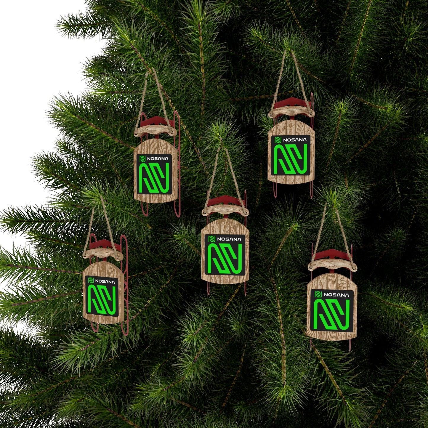 Nosana (NOS) Sled Ornament by cypherpunkgear.com