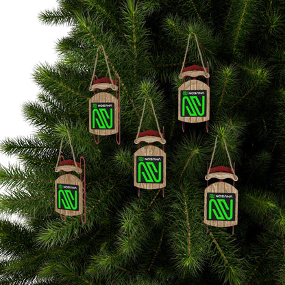 Nosana (NOS) Sled Ornament by cypherpunkgear.com