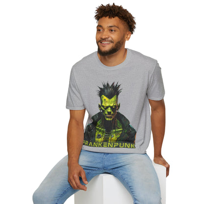 Frankenpunk Light colors Unisex T-Shirt by CreepyCrafts.boo