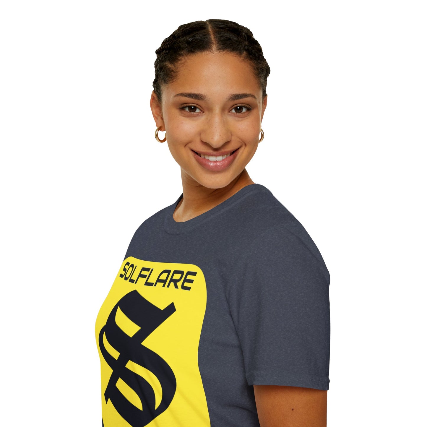 SolflareLogo Dark colors Unisex T-Shirt by cypherpunkgear.com