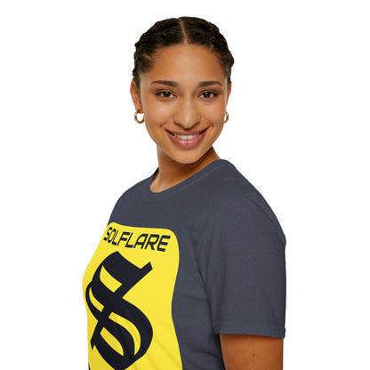 SolflareLogo Dark colors Unisex T-Shirt by cypherpunkgear.com