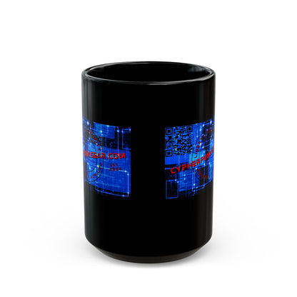 Cypherpunkgear.com logo Black Mug by cypherpunkgear.com