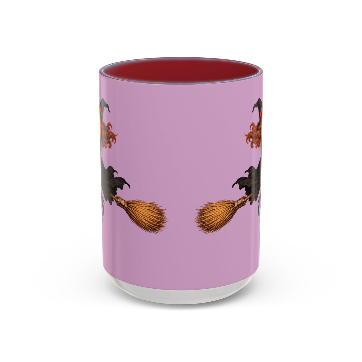 Hazel Hex Pink Accent Mug by CreepyCrafts.boo