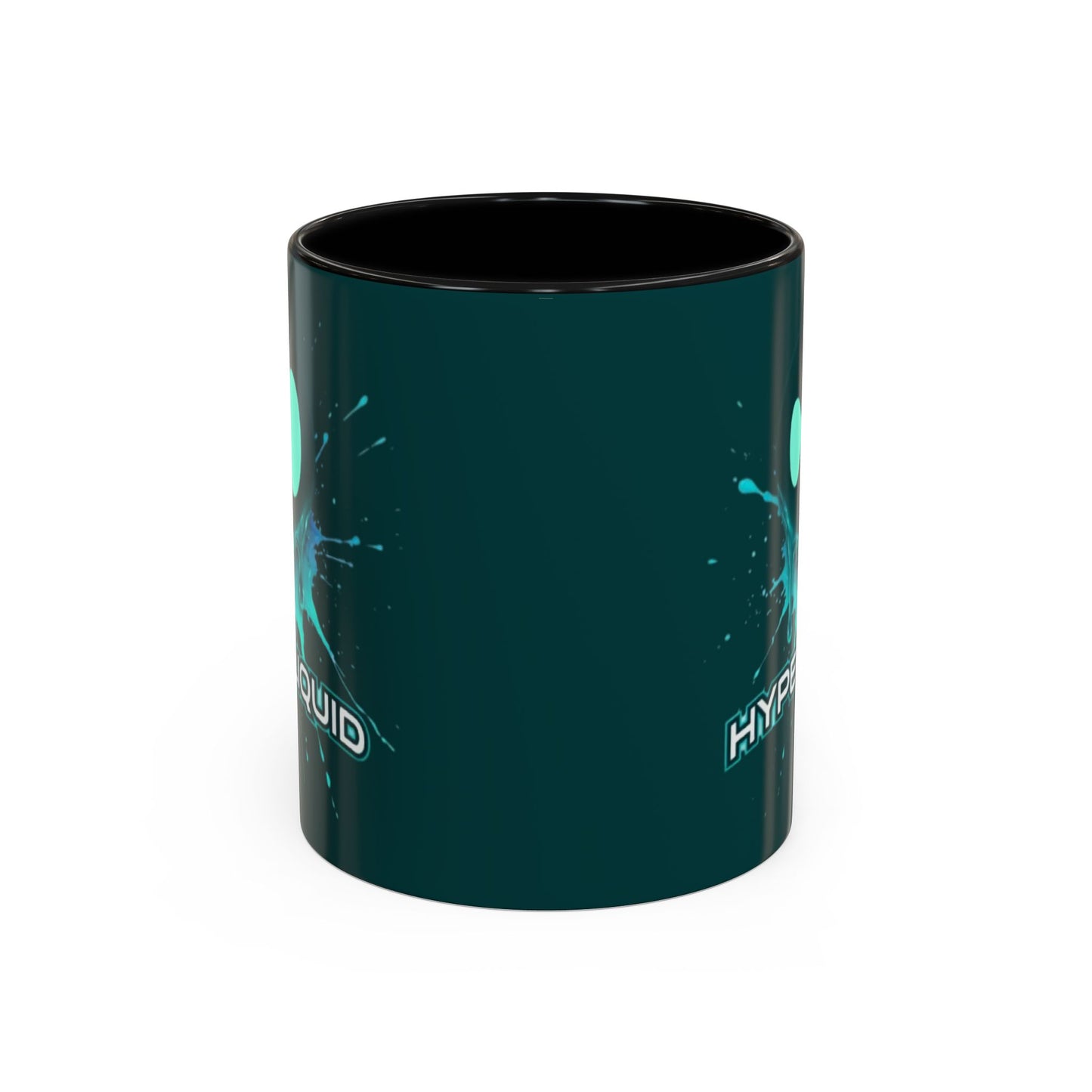 HYPE Drip Dark Hyperliquid Accent Mug by cypherpunkgear.com