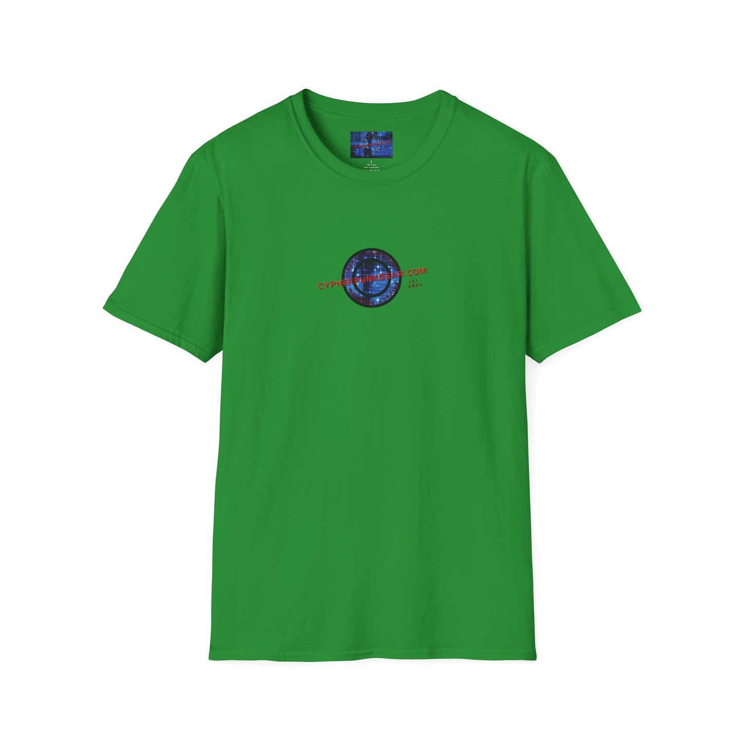 2-sided, cypherpunkgear.com logo Dark colors Unisex T-Shirt by cypherpunkgear.com