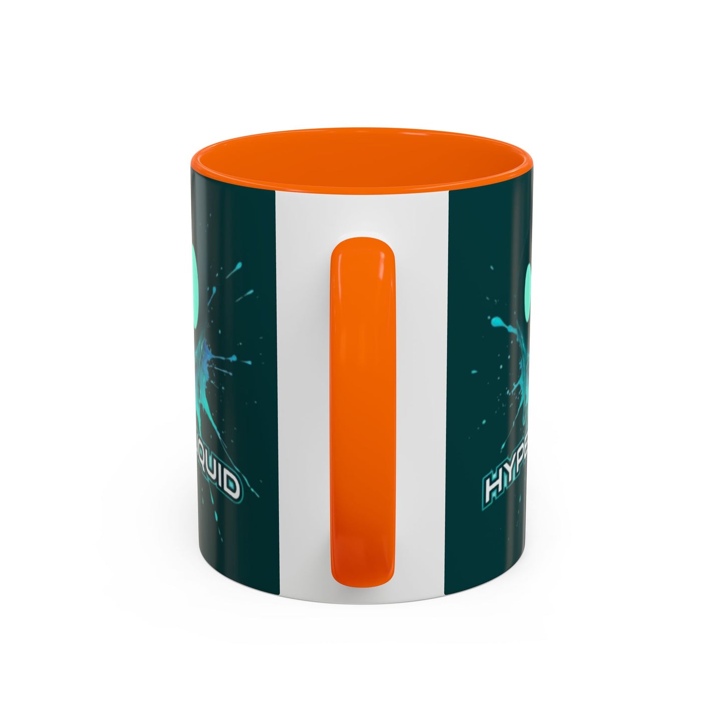 HYPE Drip Dark Hyperliquid Accent Mug by cypherpunkgear.com
