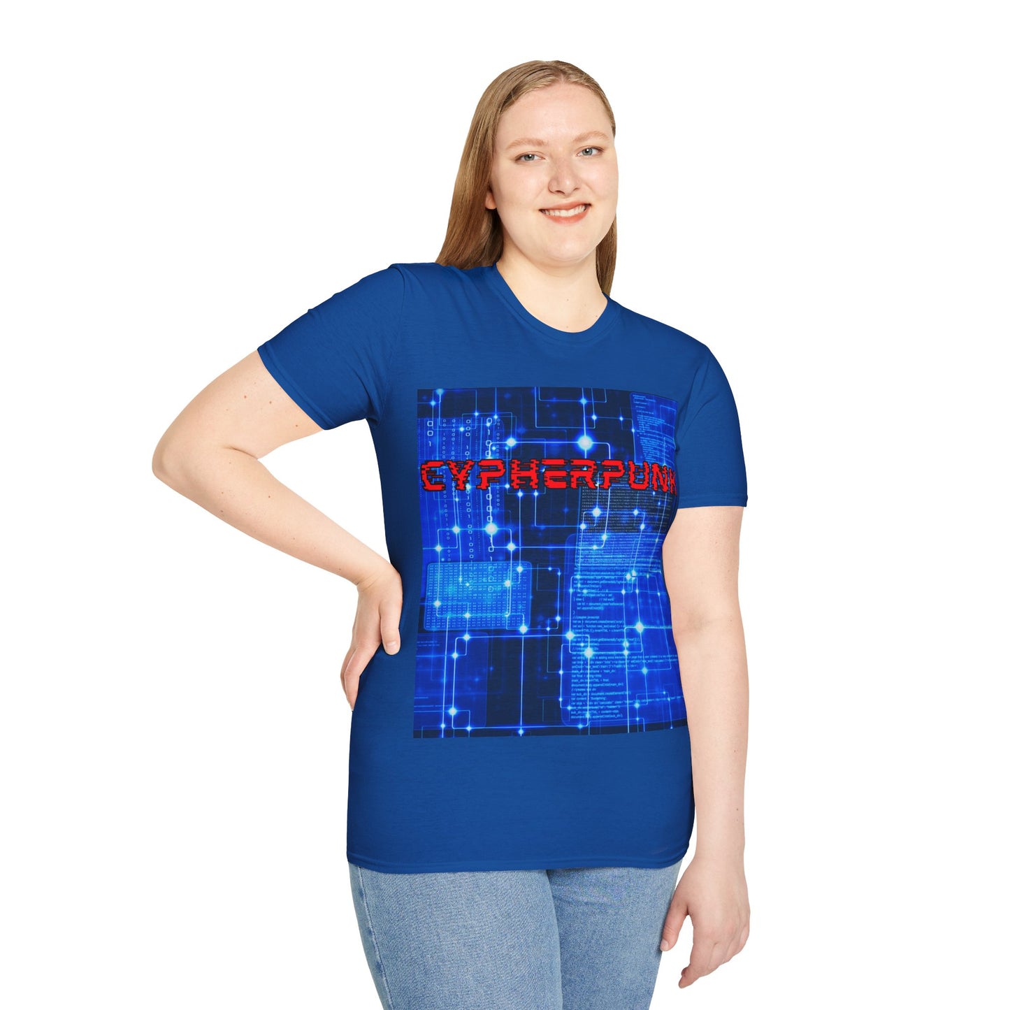 Cypherpunk Dark colors Unisex T-Shirt by cypherpunkgear.com