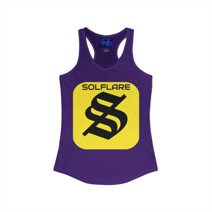 SolflareLogo Women's Racerback Tank Top by cypherpunkgear.com