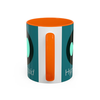 Hyperliquid White font Hyperliquid Accent Mug by cypherpunkgear.com