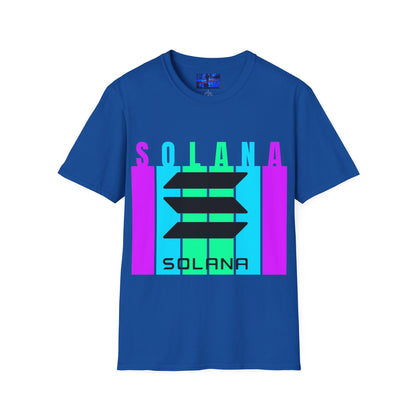 Solana (SOL) Freedom Dark colors Unisex T-Shirt by cypherpunkgear.com