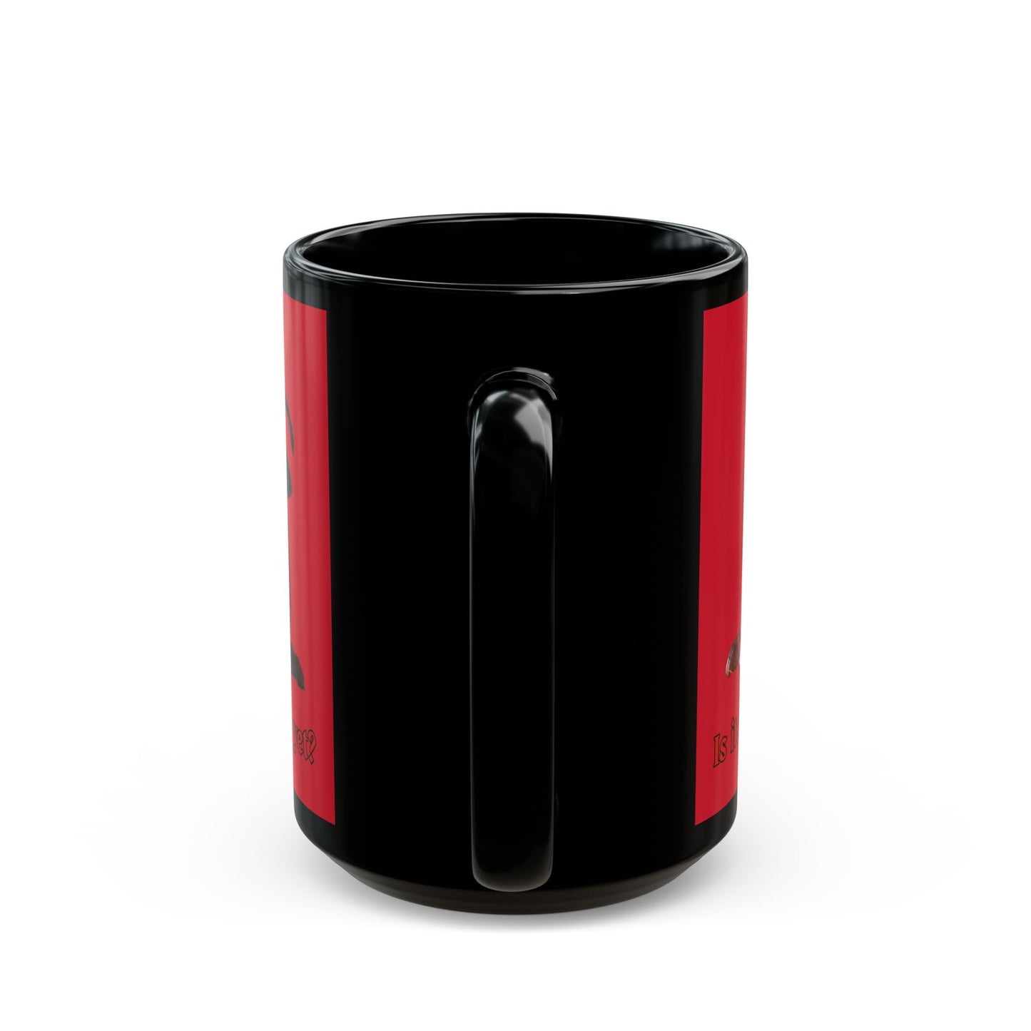 Is it Samhain yet? Red Mug by CreepyCrafts.boo