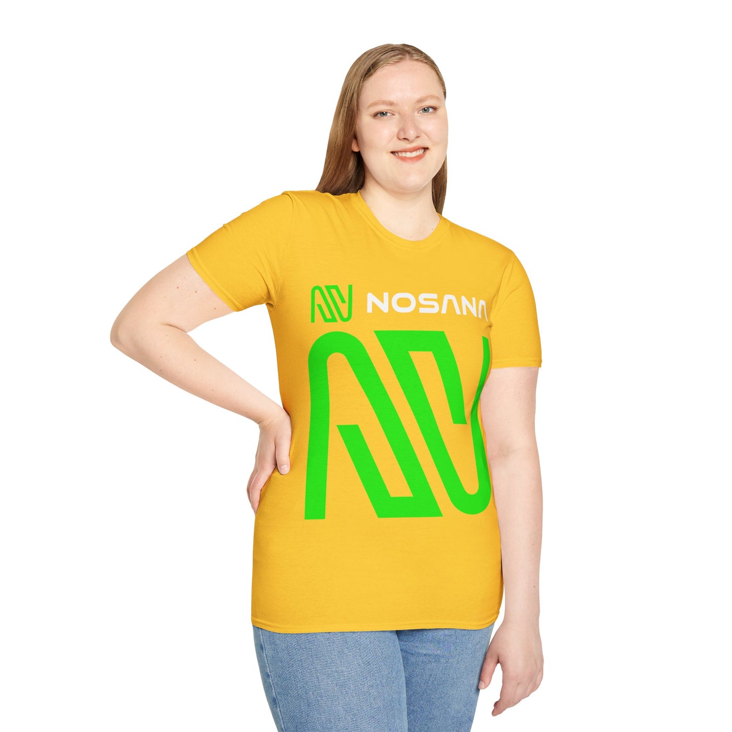 Nosana (NOS) Light colors Unisex T-Shirt by cypherpunkgear.com