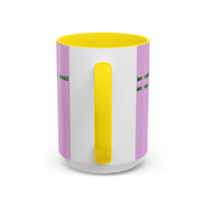 Sometimes I talk to myself - me: omg...same Pink Accent Mug by cypherpunkgear.com