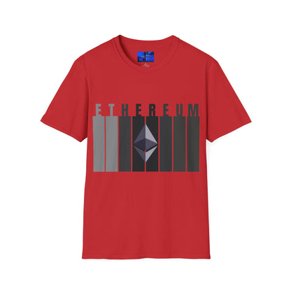 Ethereum (ETH) LTcolors Unisex T-Shirt by cypherpunkgear