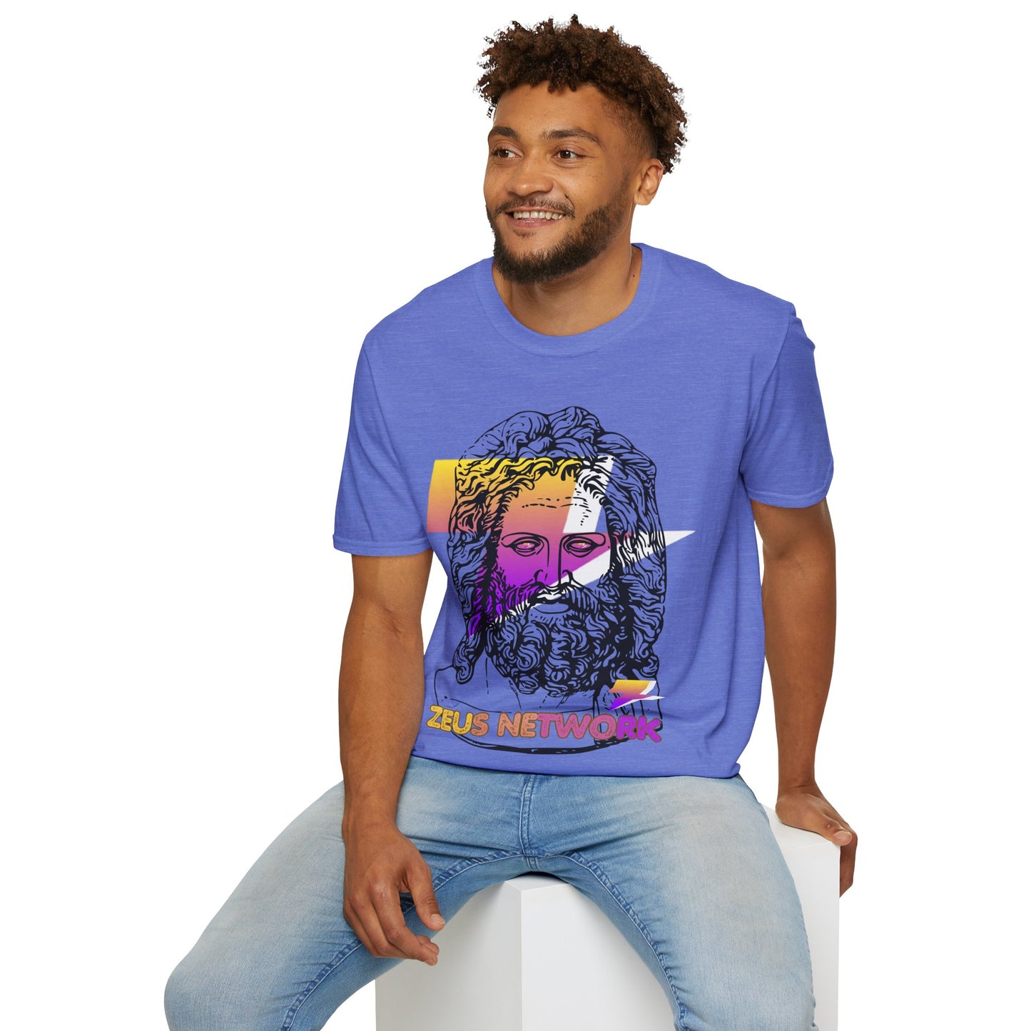 Zeus Network Light colors Unisex T-Shirt by cypherpunkgear.com