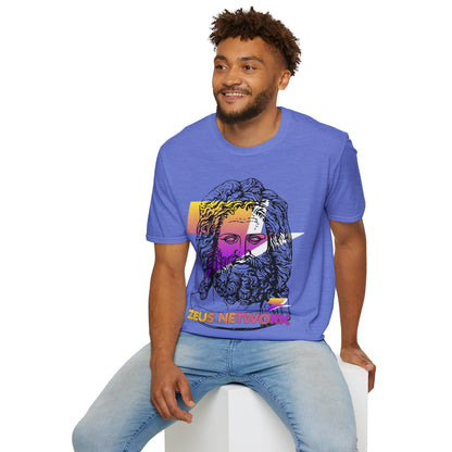 Zeus Network Light colors Unisex T-Shirt by cypherpunkgear.com