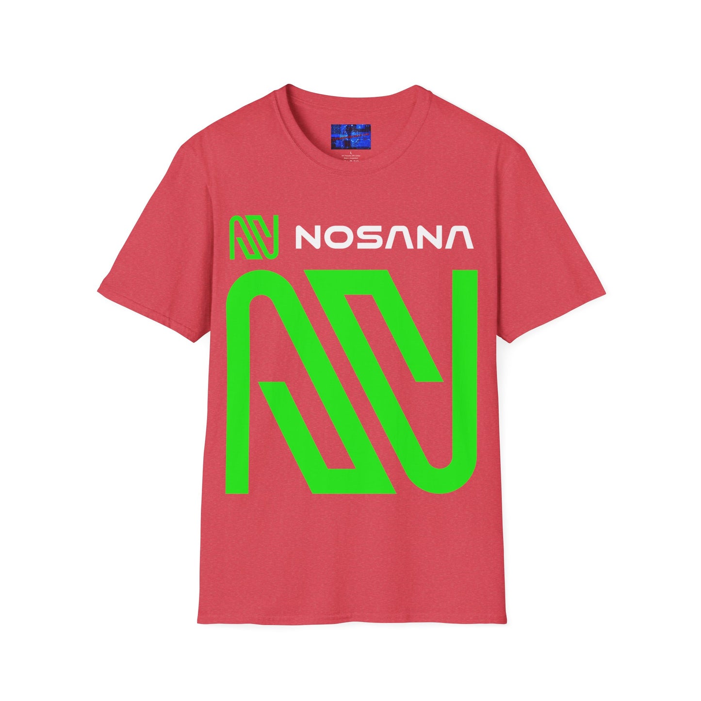 Nosana (NOS) Light colors Unisex T-Shirt by cypherpunkgear.com