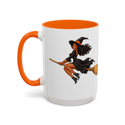 Velvet Vex White Accent Mug by CreepyCrafts.boo