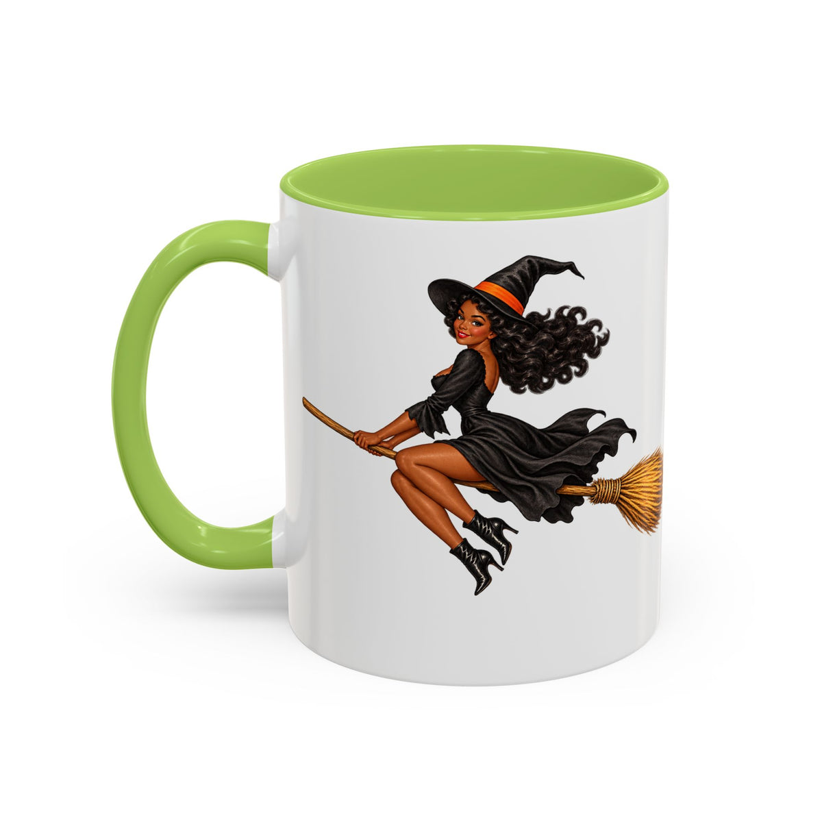 Velvet Vex White Accent Mug by CreepyCrafts.boo