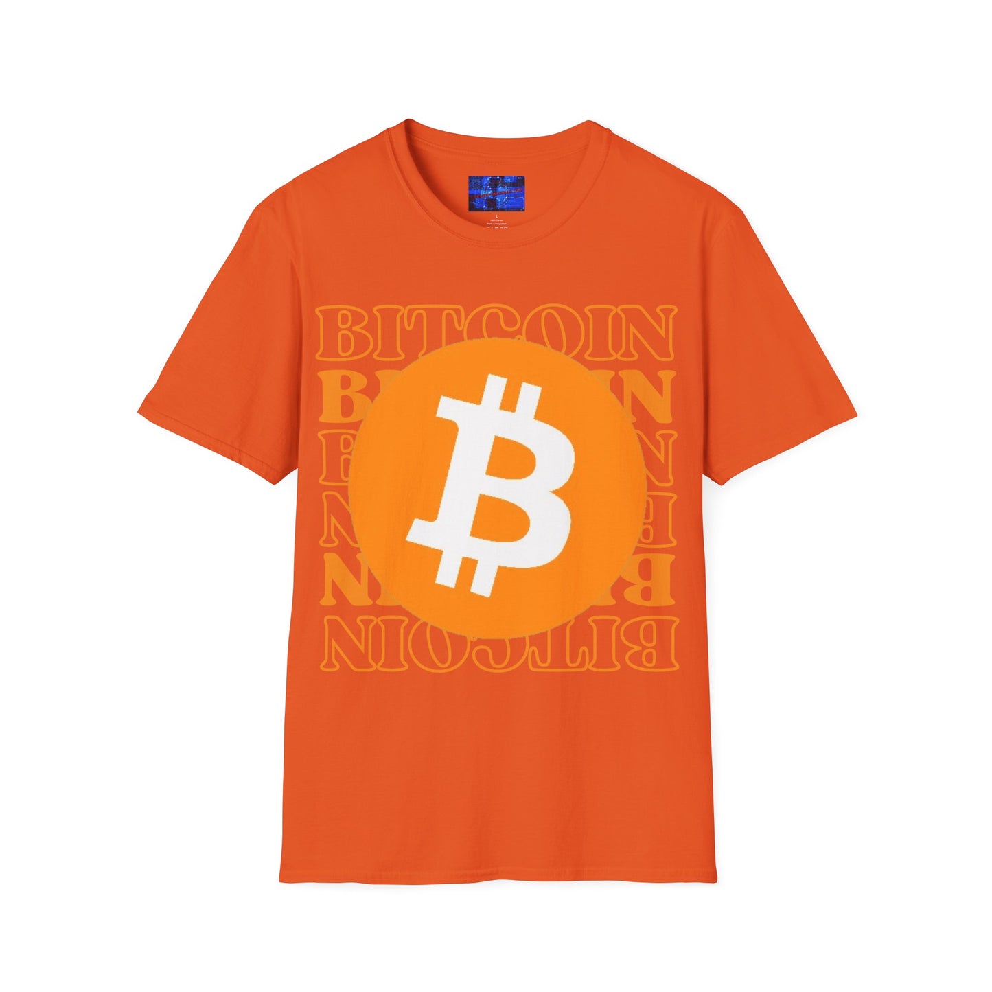 Bitcoin Bitcoin Bitcoin (BTC) Light colors Unisex T-Shirt by cypherpunkgear.com