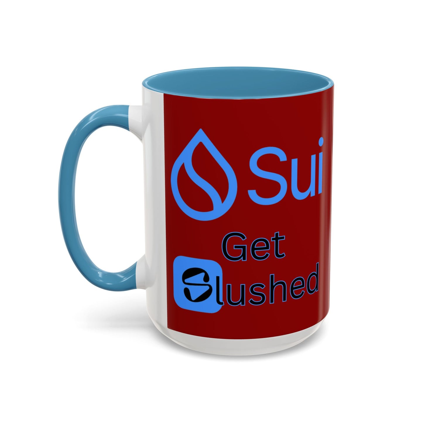 Sui: Get Slushed Red Accent Mug by cypherpunkgear.com