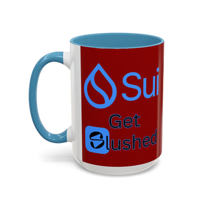 Sui: Get Slushed Red Accent Mug by cypherpunkgear.com