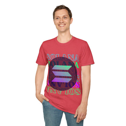 Solana Solana Solana (SOL) LTcolors Unisex T-Shirt by cypherpunkgear