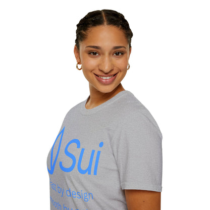 SUI Light colors Unisex T-Shirt by cypherpunkgear.com