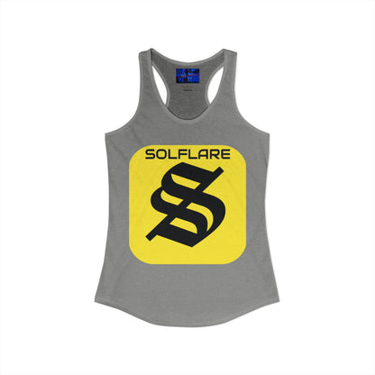 SolflareLogo Women's Racerback Tank Top by cypherpunkgear.com